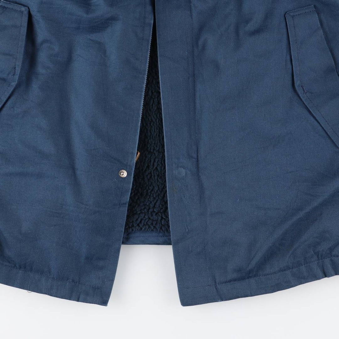 70s-80'S Sears The Men's Store Padded Pharaoh Jacket, Men's Size L unclear navy blue type Vintage Second Hand