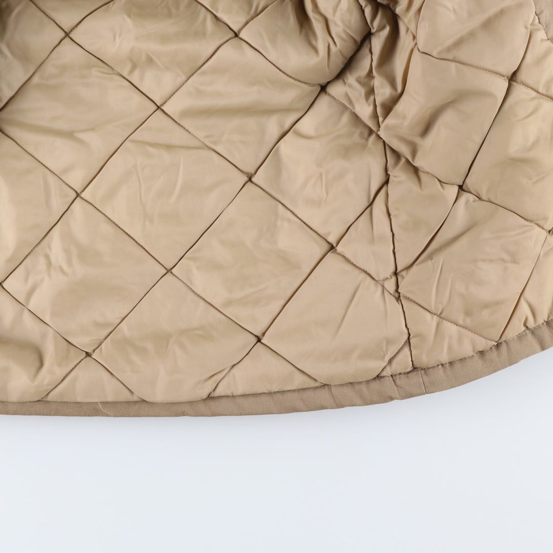 Vintage 70s-80'S Sears Outerwear Padded Pharaoh Jacket, Men's Size Medium polyester Beige type Vintage Second Hand