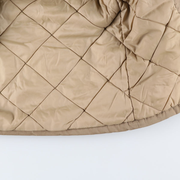 Vintage 70s-80'S Sears Outerwear Padded Pharaoh Jacket, Men's Size Medium polyester Beige type Vintage Second Hand