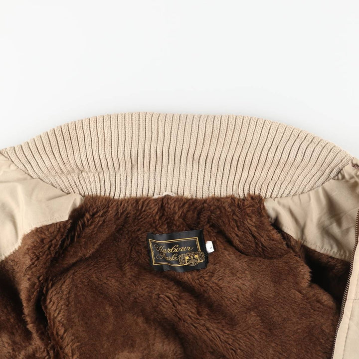 Vintage Harbour Park Men's Padded Pharaoh Jacket, Size L unclear Beige type Vintage Second Hand