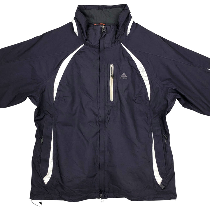 Vintage 90s-00'S Nike ACG Nylon Jacket, Men's Size L polyester navy blue type Vintage Second Hand