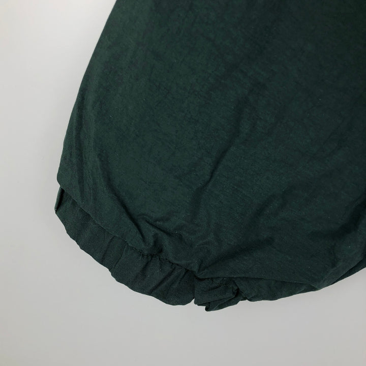 Jansport padded anorak parka puffer jacket, men's size XXL equivalent. Nylon green type Vintage Second Hand