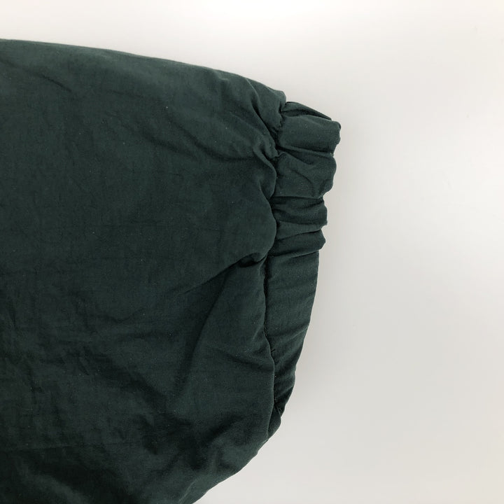 Jansport padded anorak parka puffer jacket, men's size XXL equivalent. Nylon green type Vintage Second Hand