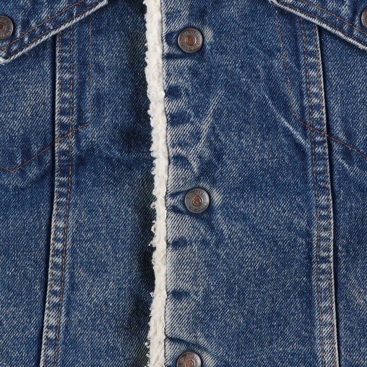 Vintage 80s-90'S Levi's 70608-0216 Padded Denim Jacket, Made in USA, Men's Size Medium cotton blue type Vintage Second Hand