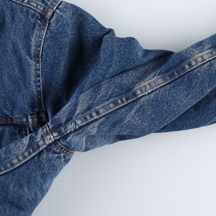Vintage 80s-90'S Levi's 70608-0216 Padded Denim Jacket, Made in USA, Men's Size Medium cotton blue type Vintage Second Hand