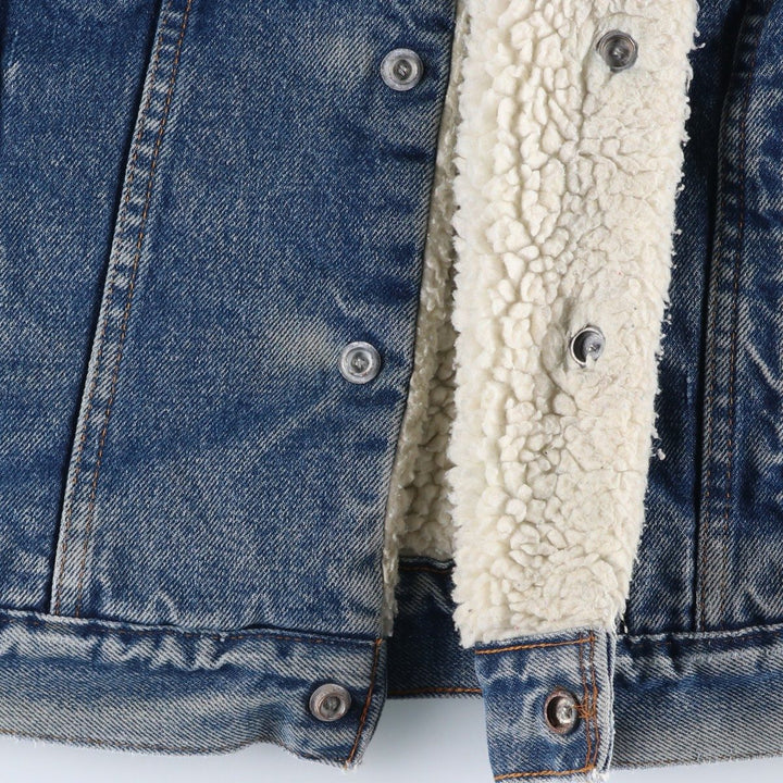 Vintage 80s-90'S Levi's 70608-0216 Padded Denim Jacket, Made in USA, Men's Size Medium cotton blue type Vintage Second Hand
