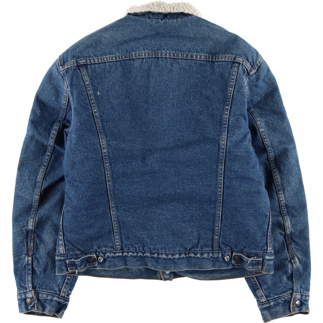 Vintage 80s-90'S Levi's padded denim jacket, made in the USA, size L, men's unclear blue type Vintage Second Hand