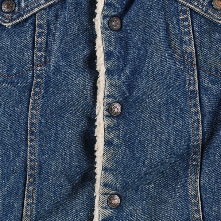 Vintage 80s-90'S Levi's padded denim jacket, made in the USA, size L, men's unclear blue type Vintage Second Hand