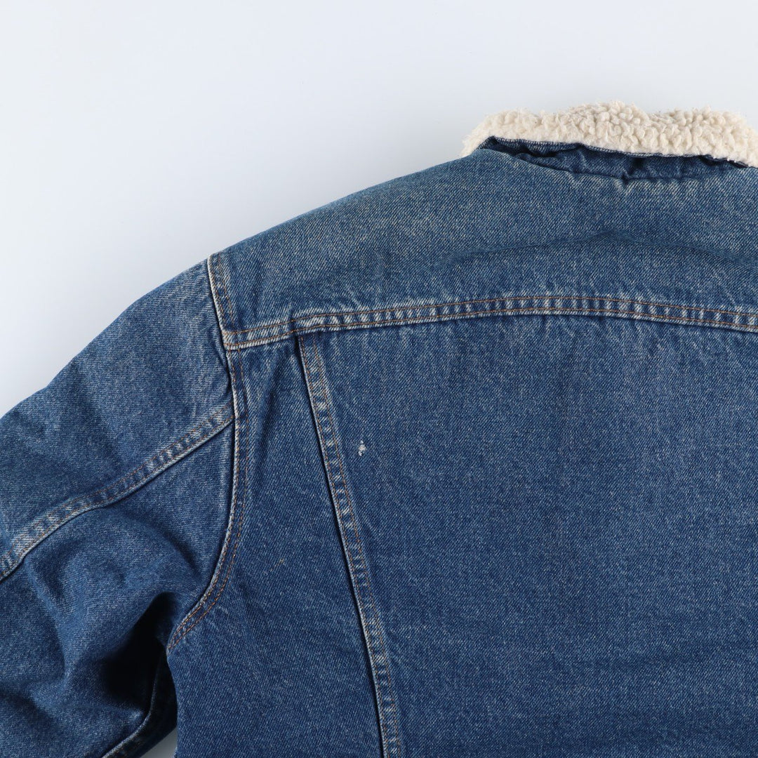 Vintage 80s-90'S Levi's padded denim jacket, made in the USA, size L, men's unclear blue type Vintage Second Hand