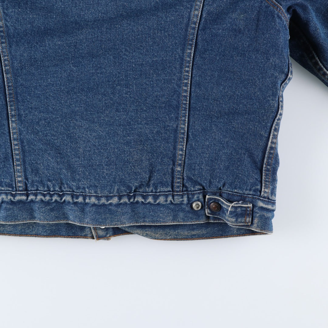 Vintage 80s-90'S Levi's padded denim jacket, made in the USA, size L, men's unclear blue type Vintage Second Hand