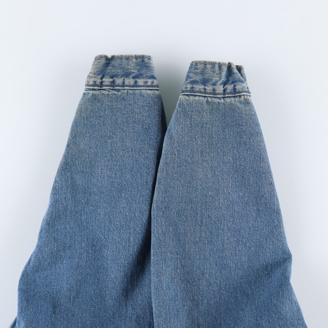 90'S Levi's 71500-0414 Denim Boa Jacket, Men's Size Medium, Vintage cotton blue type Vintage Second Hand