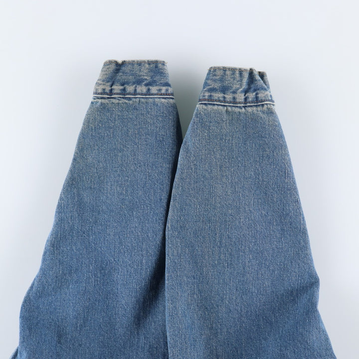 90'S Levi's 71500-0414 Denim Boa Jacket, Men's Size Medium, Vintage cotton blue type Vintage Second Hand