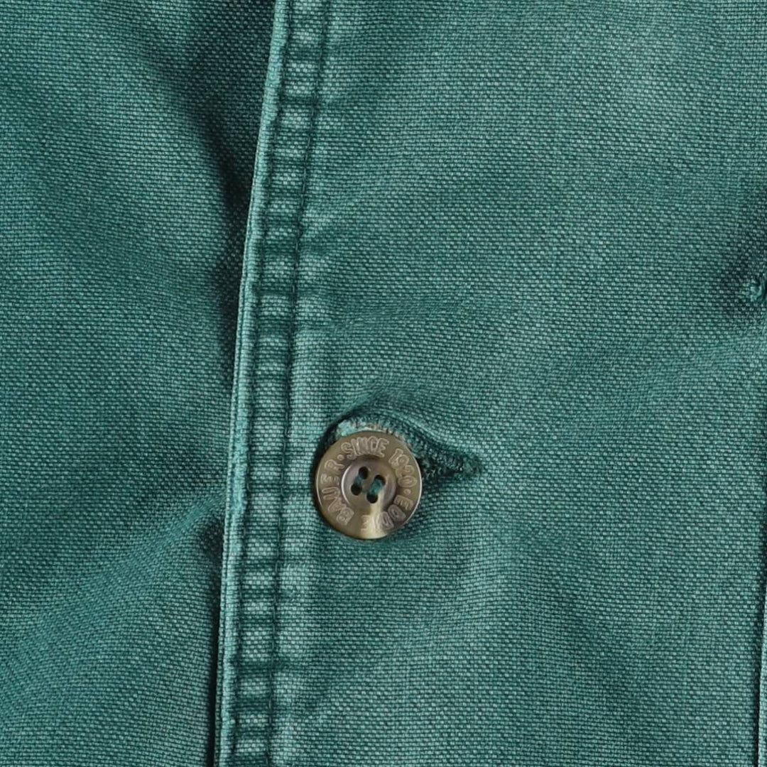 Eddie Bauer Hunting Jacket, Men's XL cotton green type Vintage Second Hand