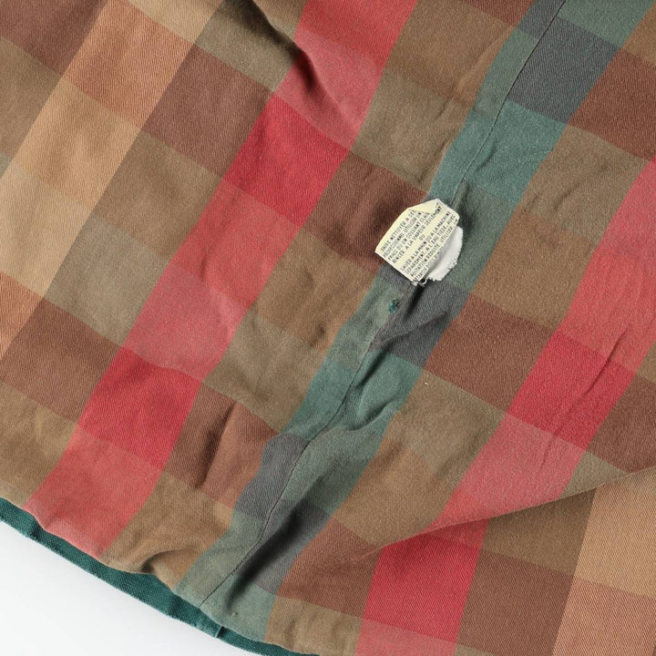 Eddie Bauer Hunting Jacket, Men's XL cotton green type Vintage Second Hand