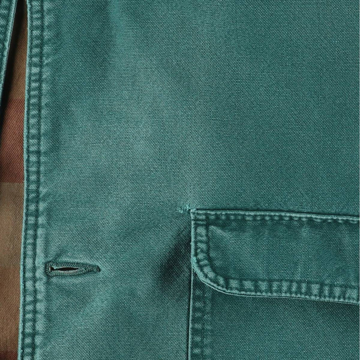 Eddie Bauer Hunting Jacket, Men's XL cotton green type Vintage Second Hand
