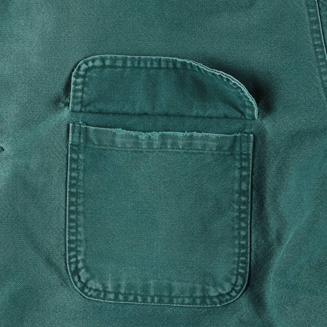 Eddie Bauer Hunting Jacket, Men's XL cotton green type Vintage Second Hand