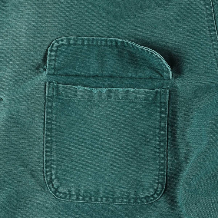 Eddie Bauer Hunting Jacket, Men's XL cotton green type Vintage Second Hand