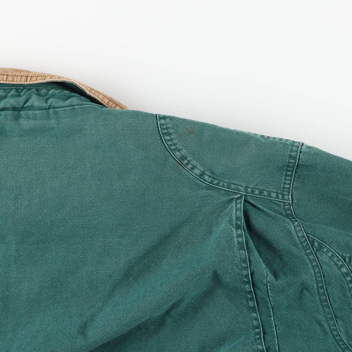 Eddie Bauer Hunting Jacket, Men's XL cotton green type Vintage Second Hand