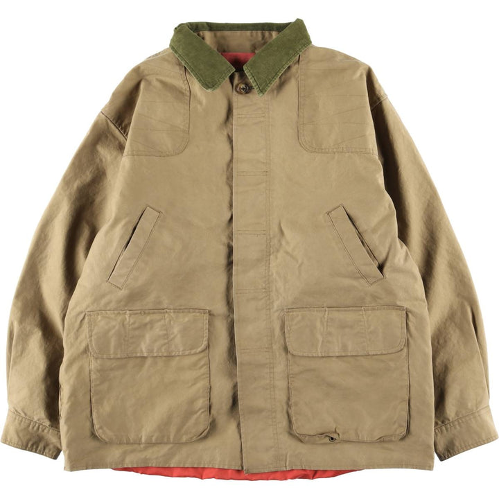 90s-00'S ORVIS Hunting Jacket, Men's Size L cotton Khaki type Vintage Second Hand