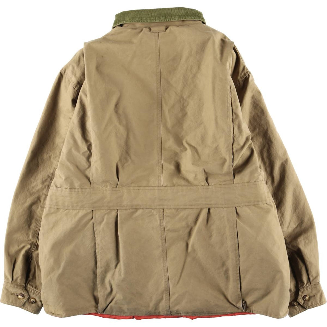 90s-00'S ORVIS Hunting Jacket, Men's Size L cotton Khaki type Vintage Second Hand