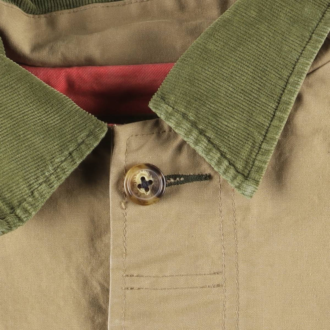 90s-00'S ORVIS Hunting Jacket, Men's Size L cotton Khaki type Vintage Second Hand