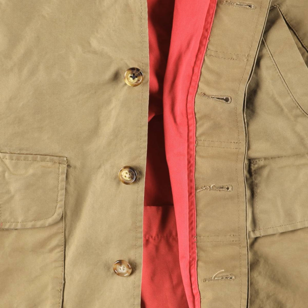 90s-00'S ORVIS Hunting Jacket, Men's Size L cotton Khaki type Vintage Second Hand