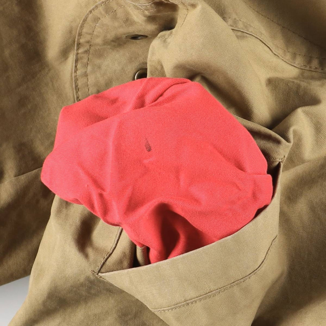 90s-00'S ORVIS Hunting Jacket, Men's Size L cotton Khaki type Vintage Second Hand