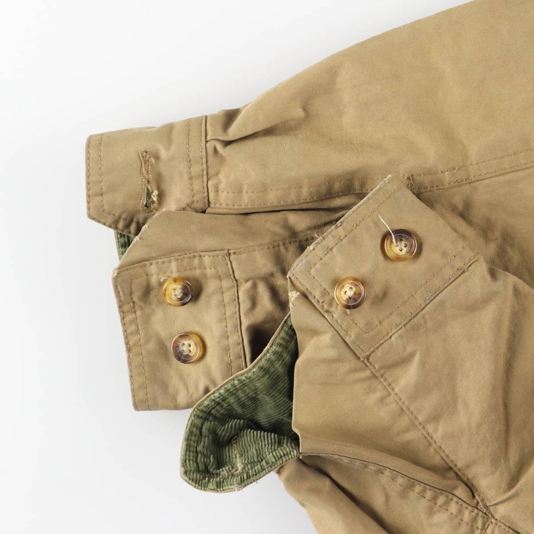 90s-00'S ORVIS Hunting Jacket, Men's Size L cotton Khaki type Vintage Second Hand