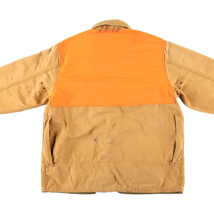 Vintage 1980'S SAFTBAK Duck Hunting Jacket, Made in USA, Men's Size L unclear Beige type Vintage Second Hand