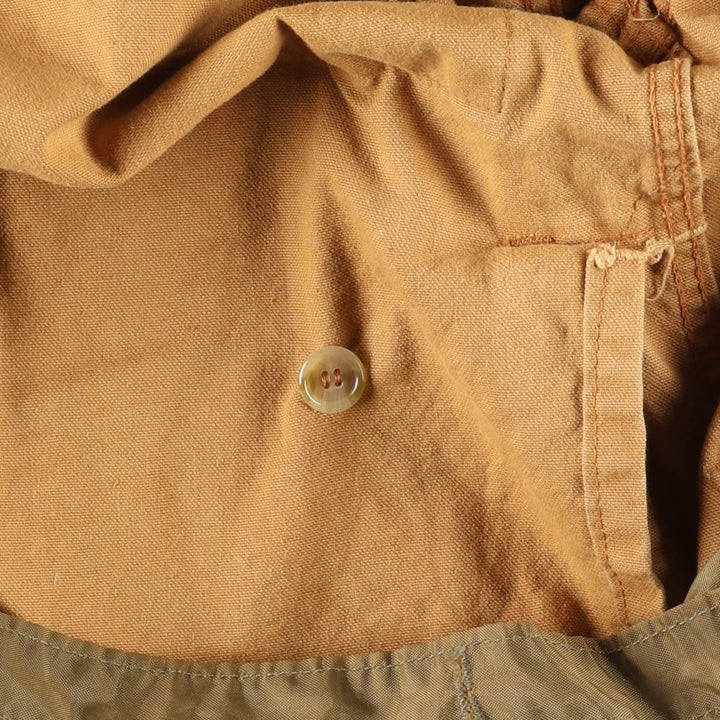 Vintage 1980'S SAFTBAK Duck Hunting Jacket, Made in USA, Men's Size L unclear Beige type Vintage Second Hand