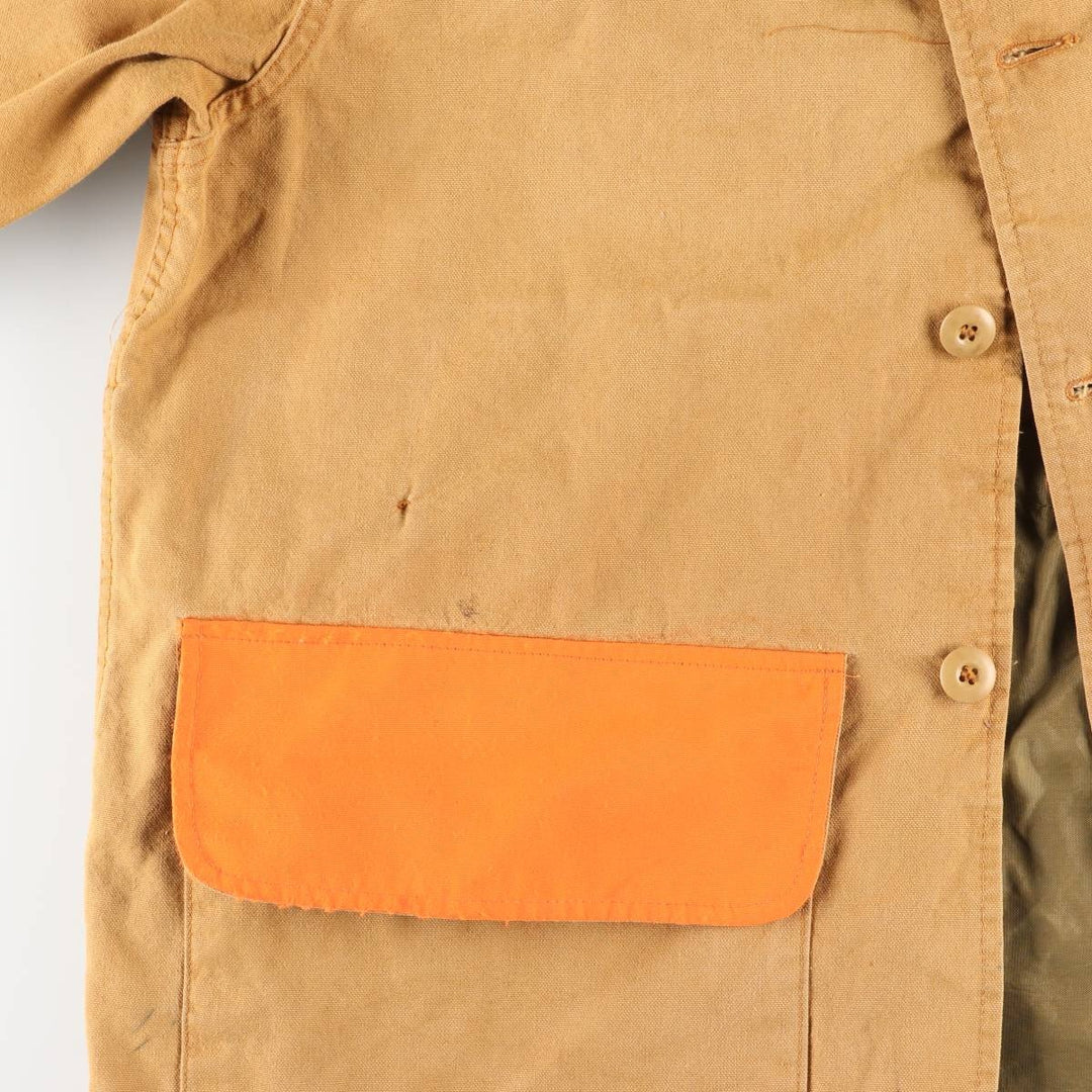 Vintage 1980'S SAFTBAK Duck Hunting Jacket, Made in USA, Men's Size L unclear Beige type Vintage Second Hand