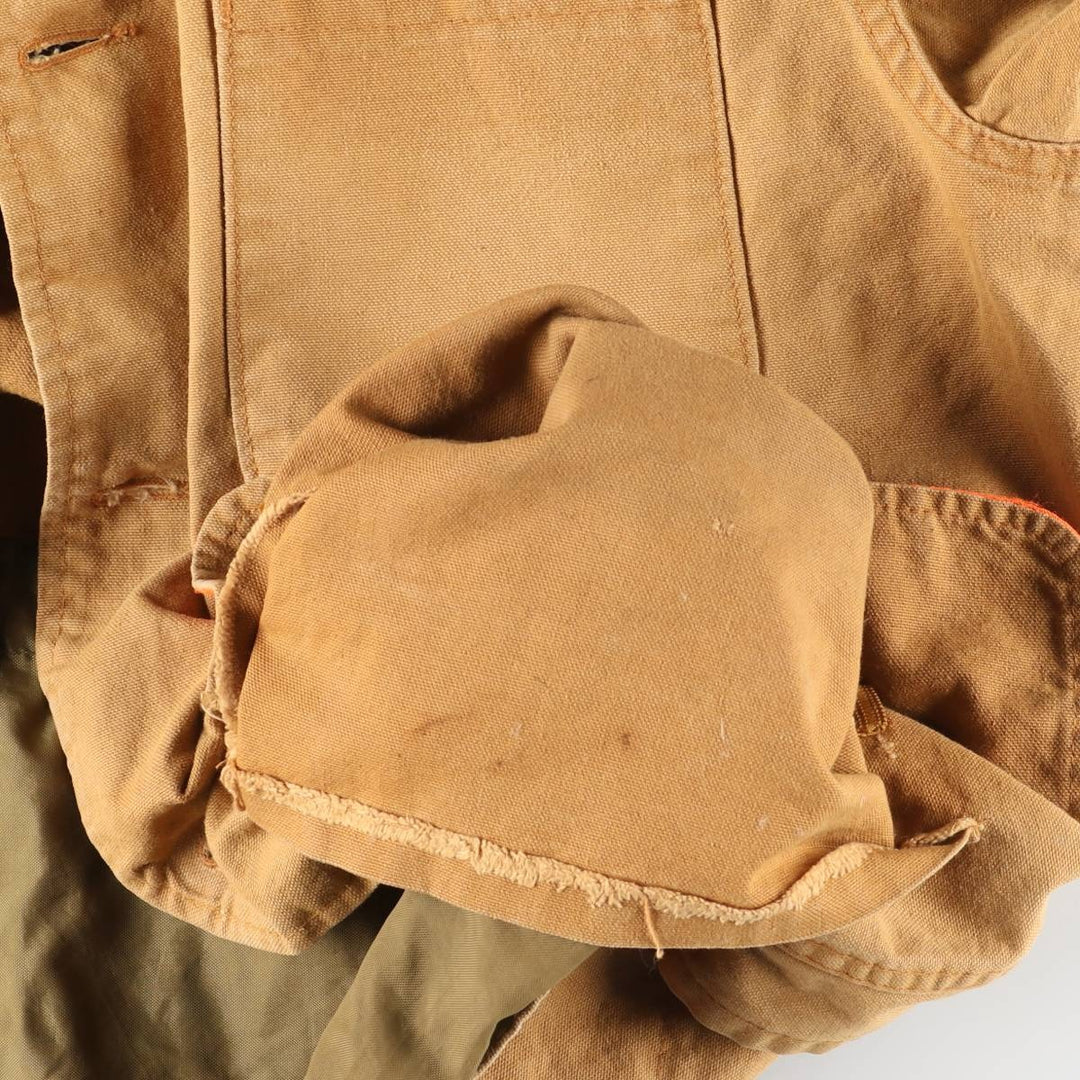 Vintage 1980'S SAFTBAK Duck Hunting Jacket, Made in USA, Men's Size L unclear Beige type Vintage Second Hand