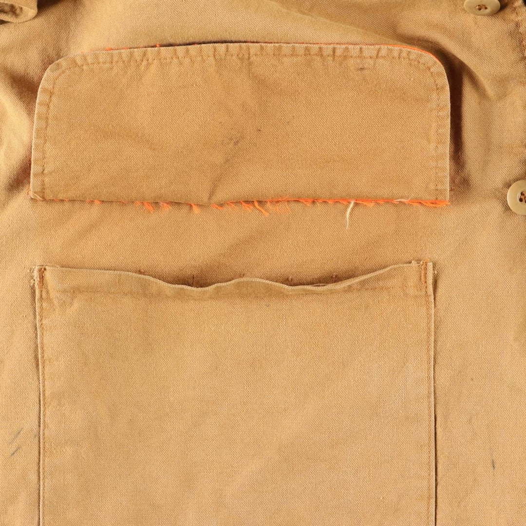 Vintage 1980'S SAFTBAK Duck Hunting Jacket, Made in USA, Men's Size L unclear Beige type Vintage Second Hand