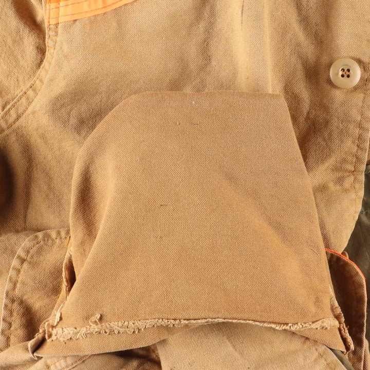 Vintage 1980'S SAFTBAK Duck Hunting Jacket, Made in USA, Men's Size L unclear Beige type Vintage Second Hand
