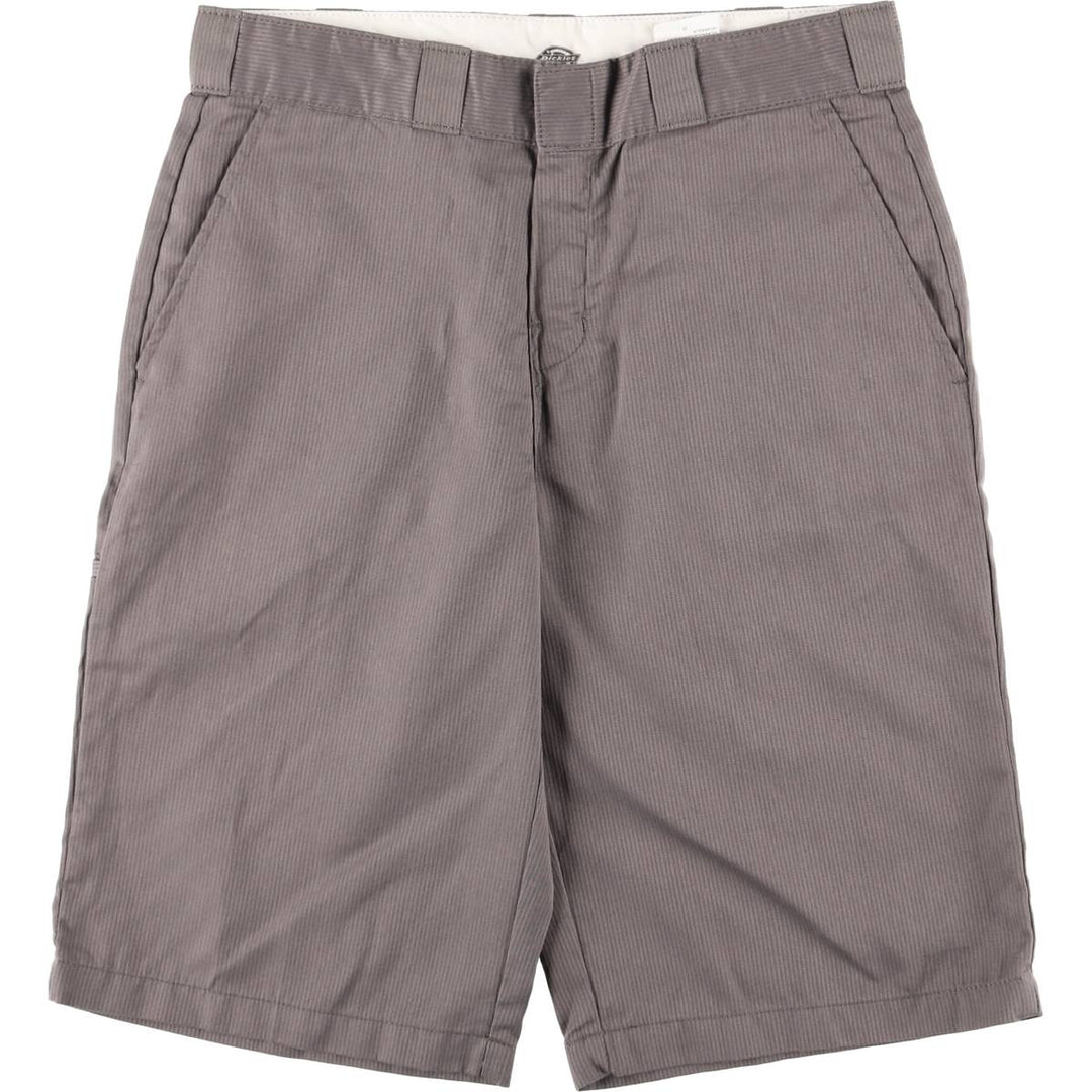 Dickies Regular Fit Work Shorts, Men's, Size W34 polyester gray type Vintage Second Hand