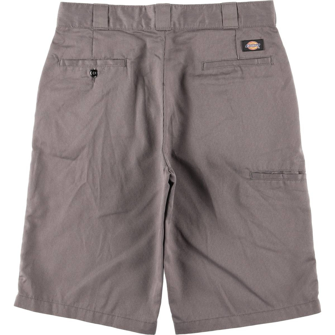 Dickies Regular Fit Work Shorts, Men's, Size W34 polyester gray type Vintage Second Hand