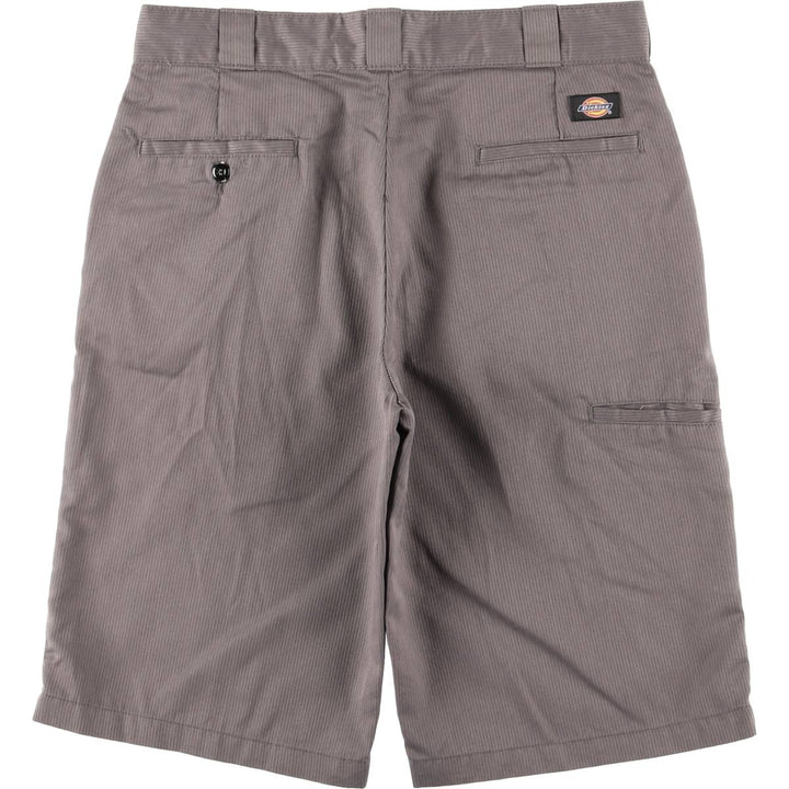 Dickies Regular Fit Work Shorts, Men's, Size W34 polyester gray type Vintage Second Hand
