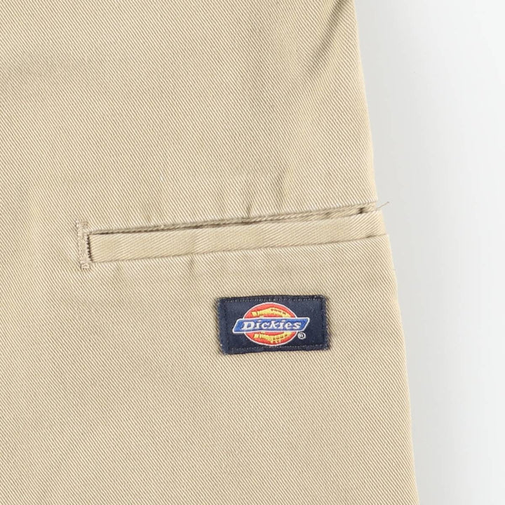 Dickies Work Shorts, Half Pants, Men's, W30 equivalent unclear Beige type Vintage Second Hand