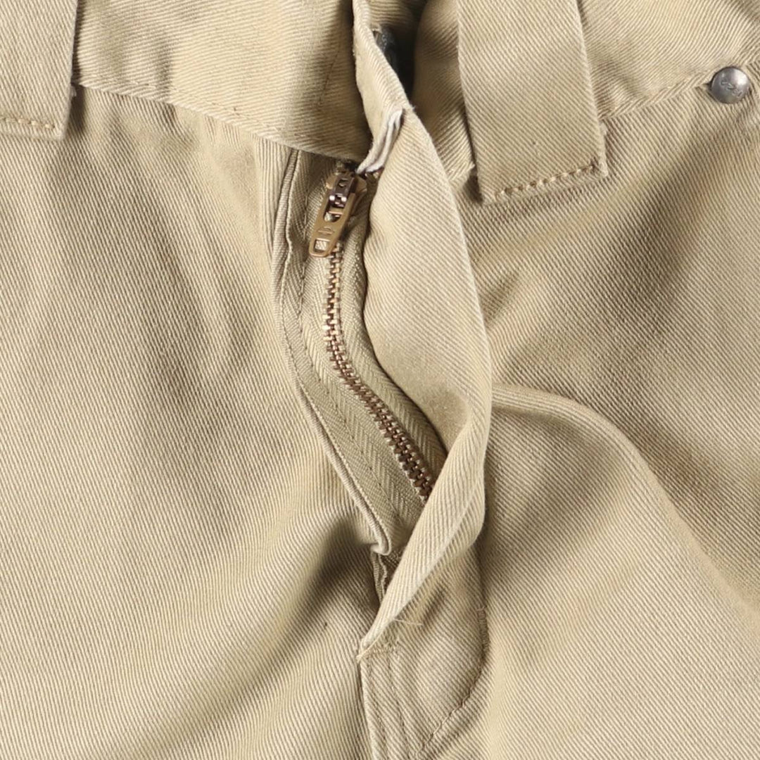 Dickies Work Shorts, Half Pants, Men's, W30 equivalent unclear Beige type Vintage Second Hand