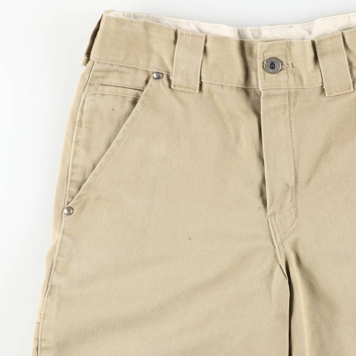 Dickies Work Shorts, Half Pants, Men's, W30 equivalent unclear Beige type Vintage Second Hand