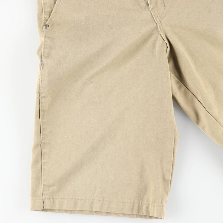 Dickies Work Shorts, Half Pants, Men's, W30 equivalent unclear Beige type Vintage Second Hand