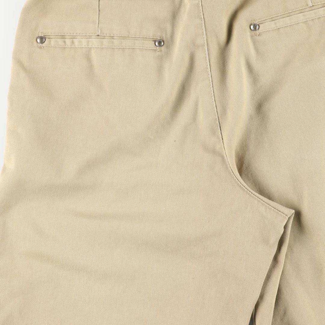 Dickies Work Shorts, Half Pants, Men's, W30 equivalent unclear Beige type Vintage Second Hand