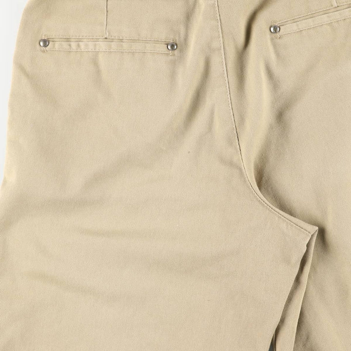 Dickies Work Shorts, Half Pants, Men's, W30 equivalent unclear Beige type Vintage Second Hand