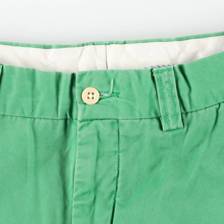 Ralph Lauren POLO by Ralph Lauren Chino Shorts Shorts Men's W34 equivalent cotton green type Vintage Second Hand
