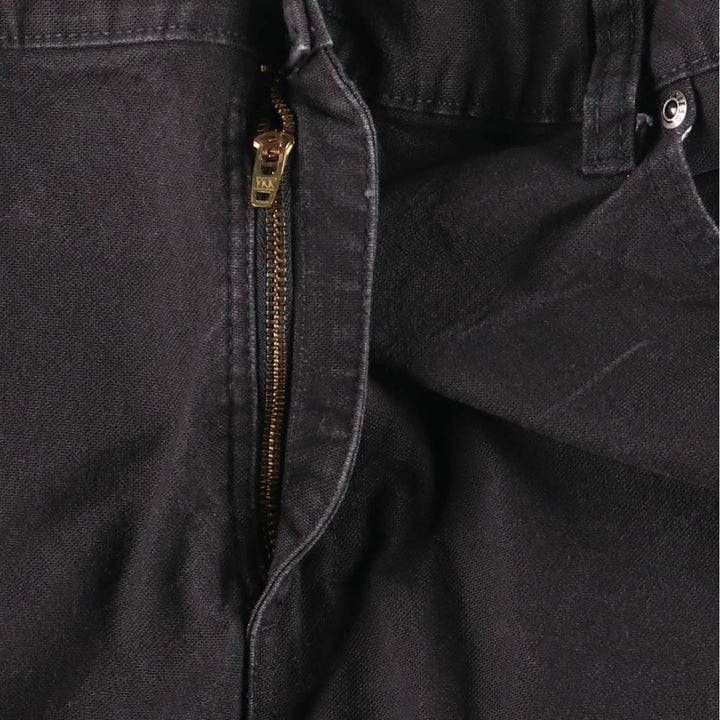 Dickies Duck Painter Pants Men's W36 cotton black type Vintage Second Hand