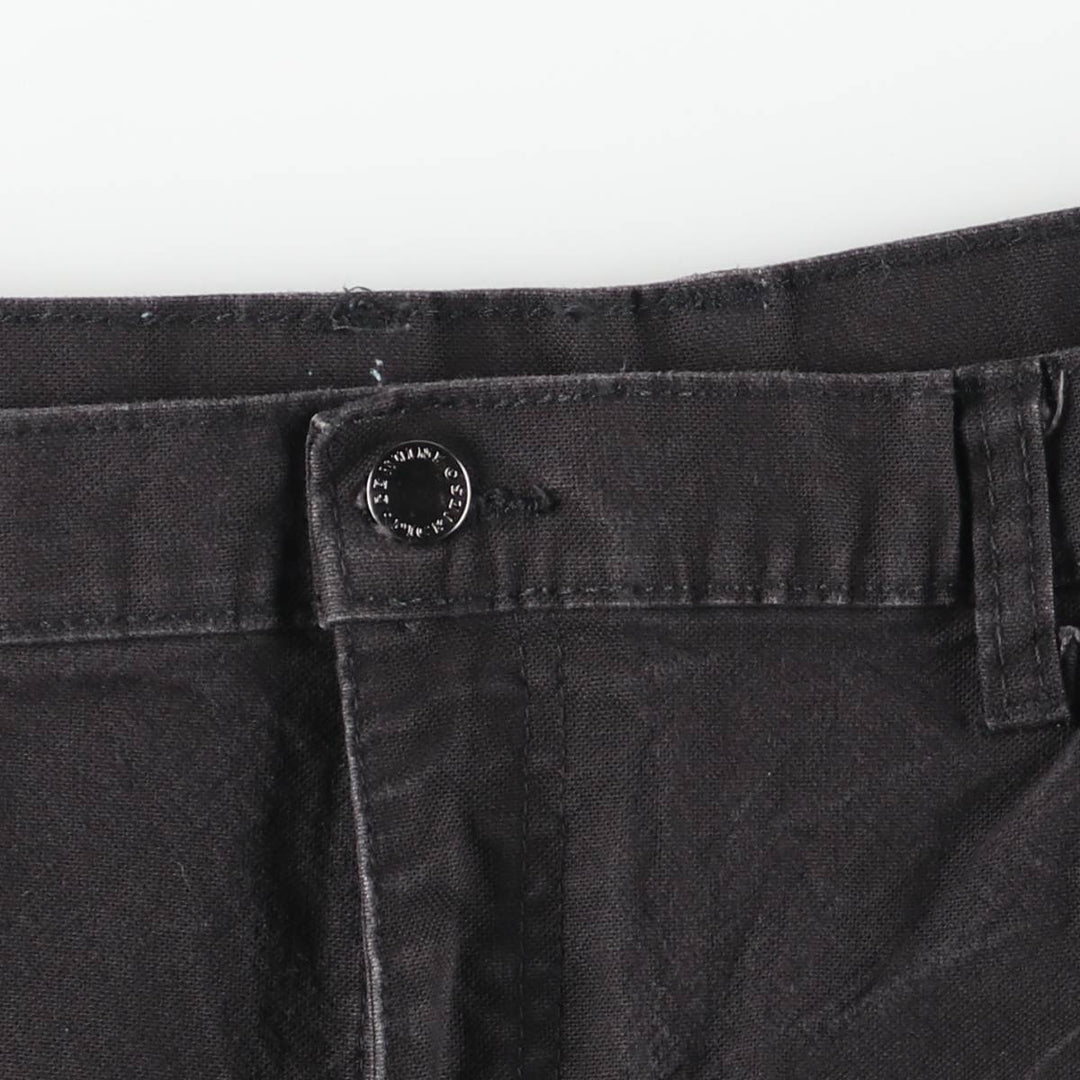 Dickies Duck Painter Pants Men's W36 cotton black type Vintage Second Hand
