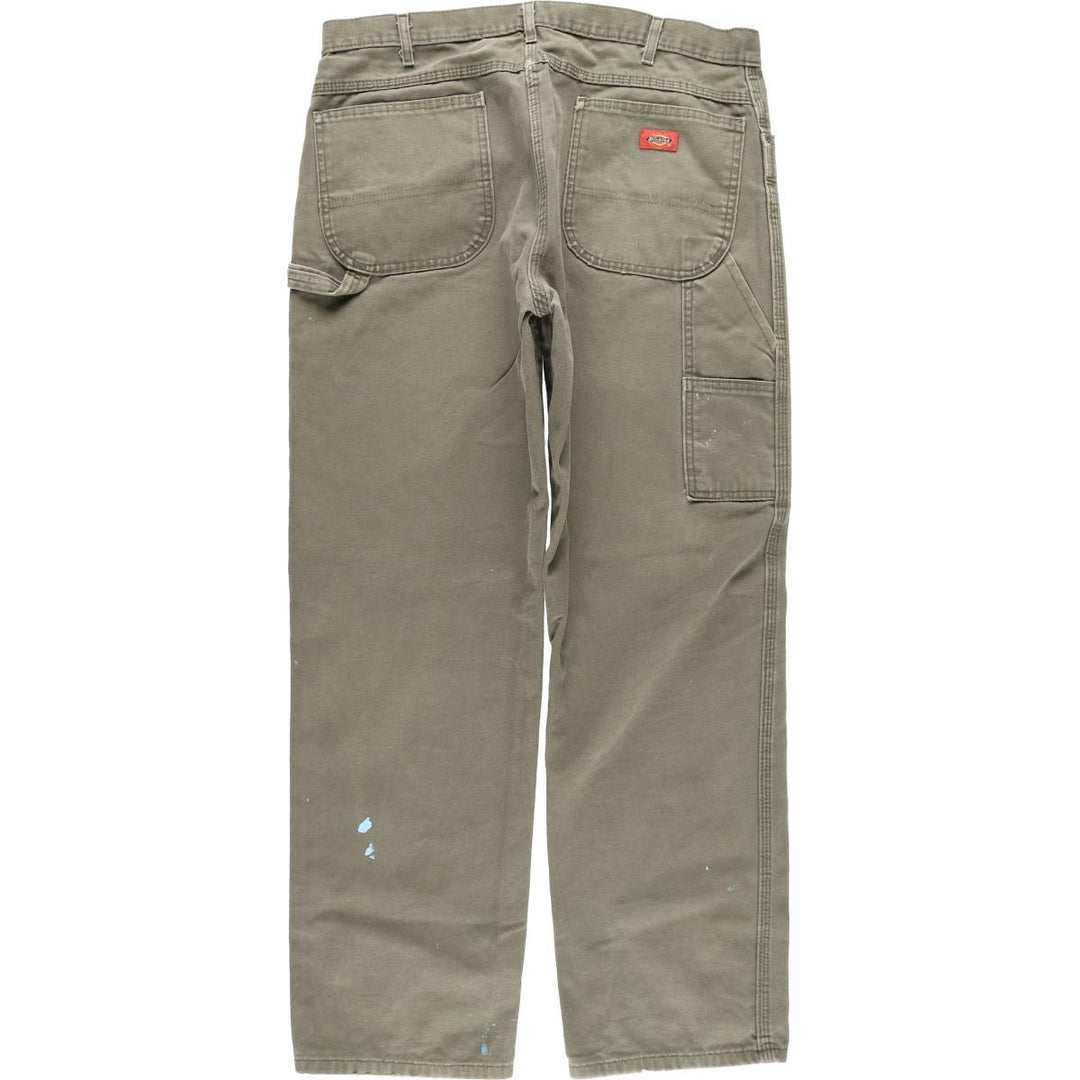 Dickies Painted Duck Painter Pants for Men, W37 equivalent unclear Khaki type Vintage Second Hand