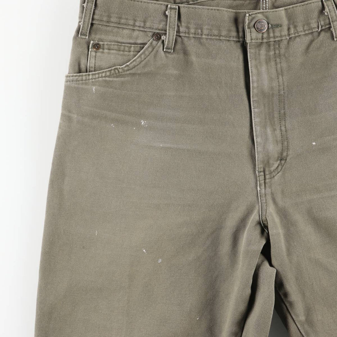 Dickies Painted Duck Painter Pants for Men, W37 equivalent unclear Khaki type Vintage Second Hand