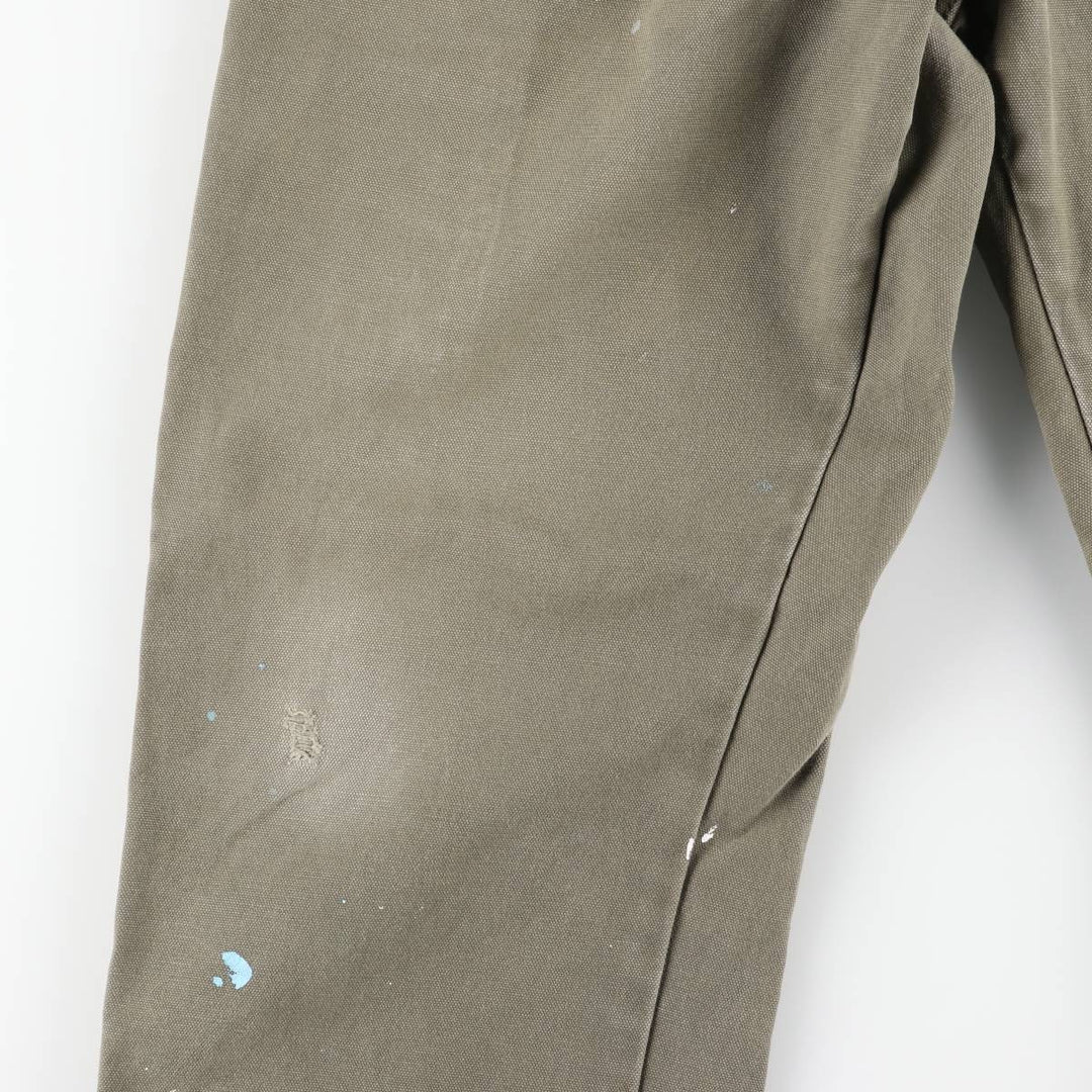 Dickies Painted Duck Painter Pants for Men, W37 equivalent unclear Khaki type Vintage Second Hand
