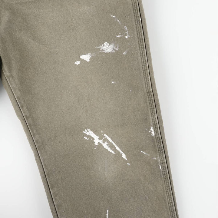 Dickies Painted Duck Painter Pants for Men, W37 equivalent unclear Khaki type Vintage Second Hand